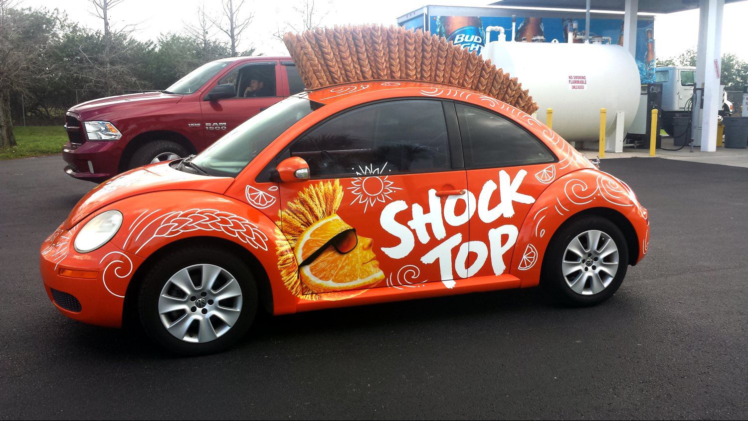 Shock Top Full Wrap Vehicle Graphics