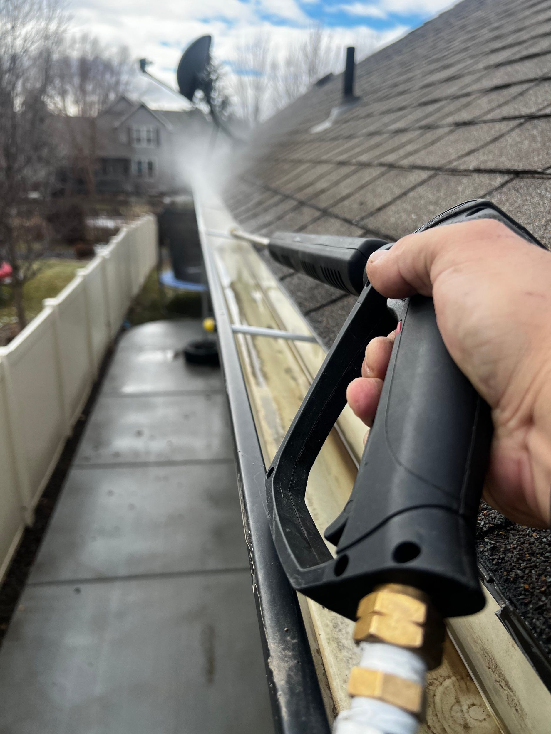 Roof Soft Washing