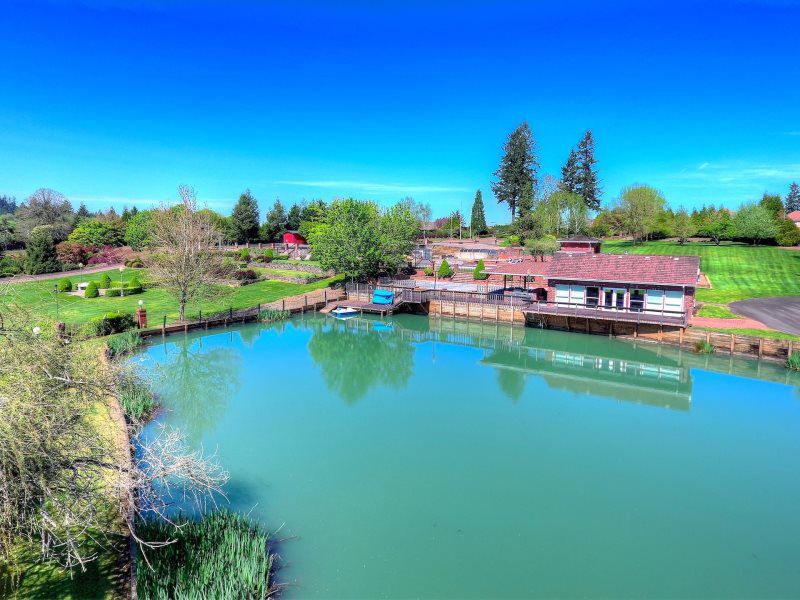 house beside the lake