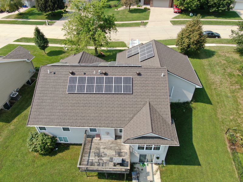 Solar Panel House