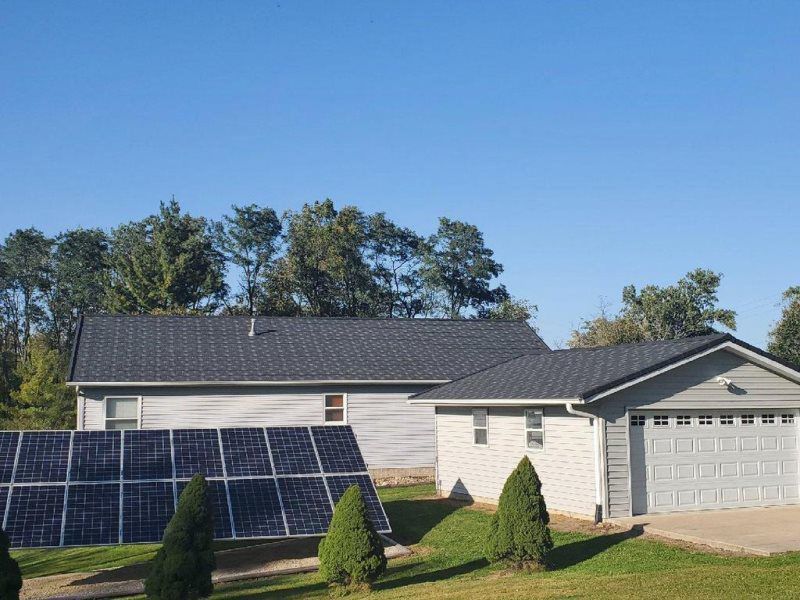 Solar Panel House