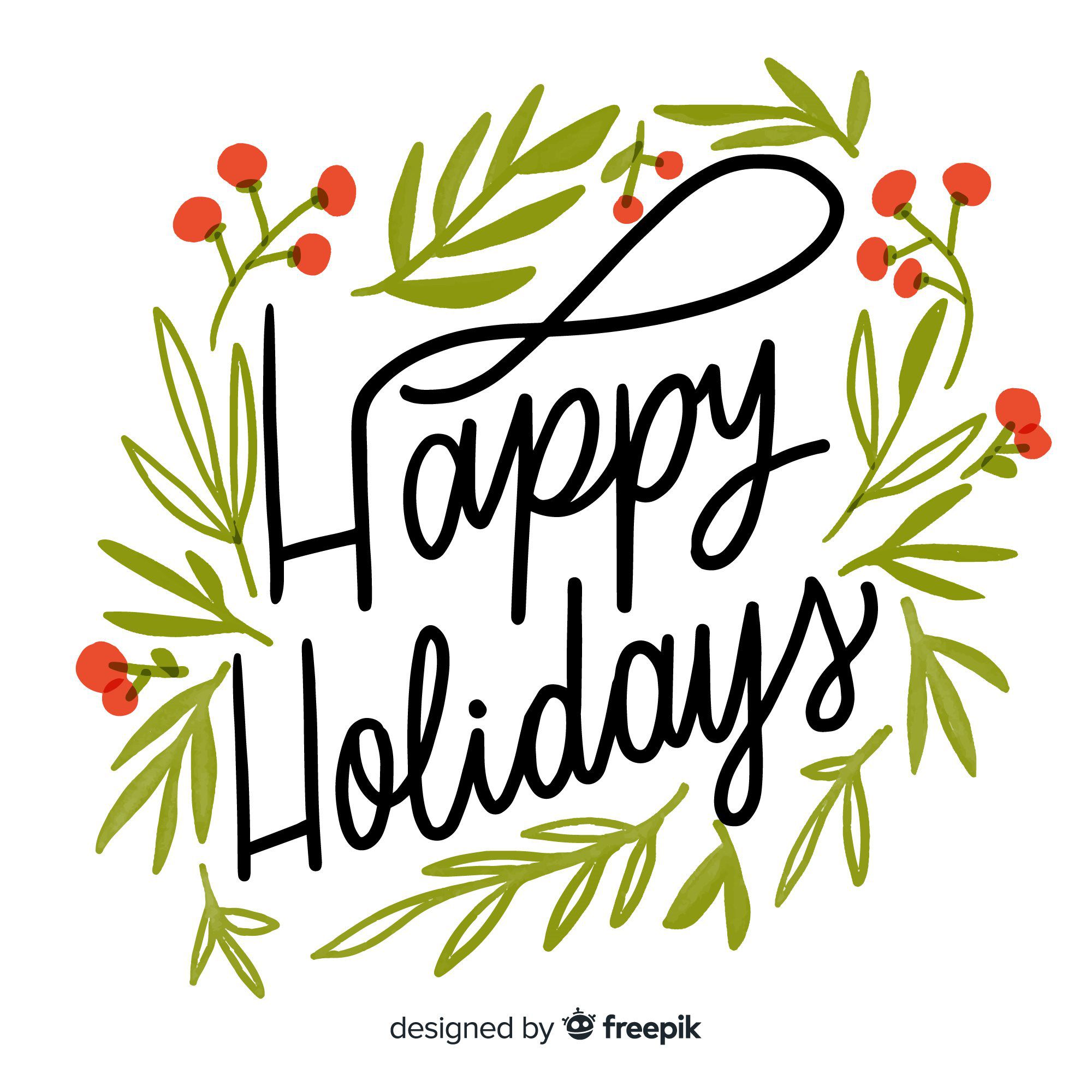 holiday menu