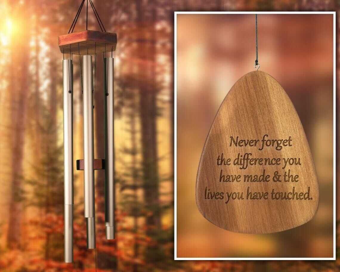 RETIREMENT CUSTOM WIND CHIMES