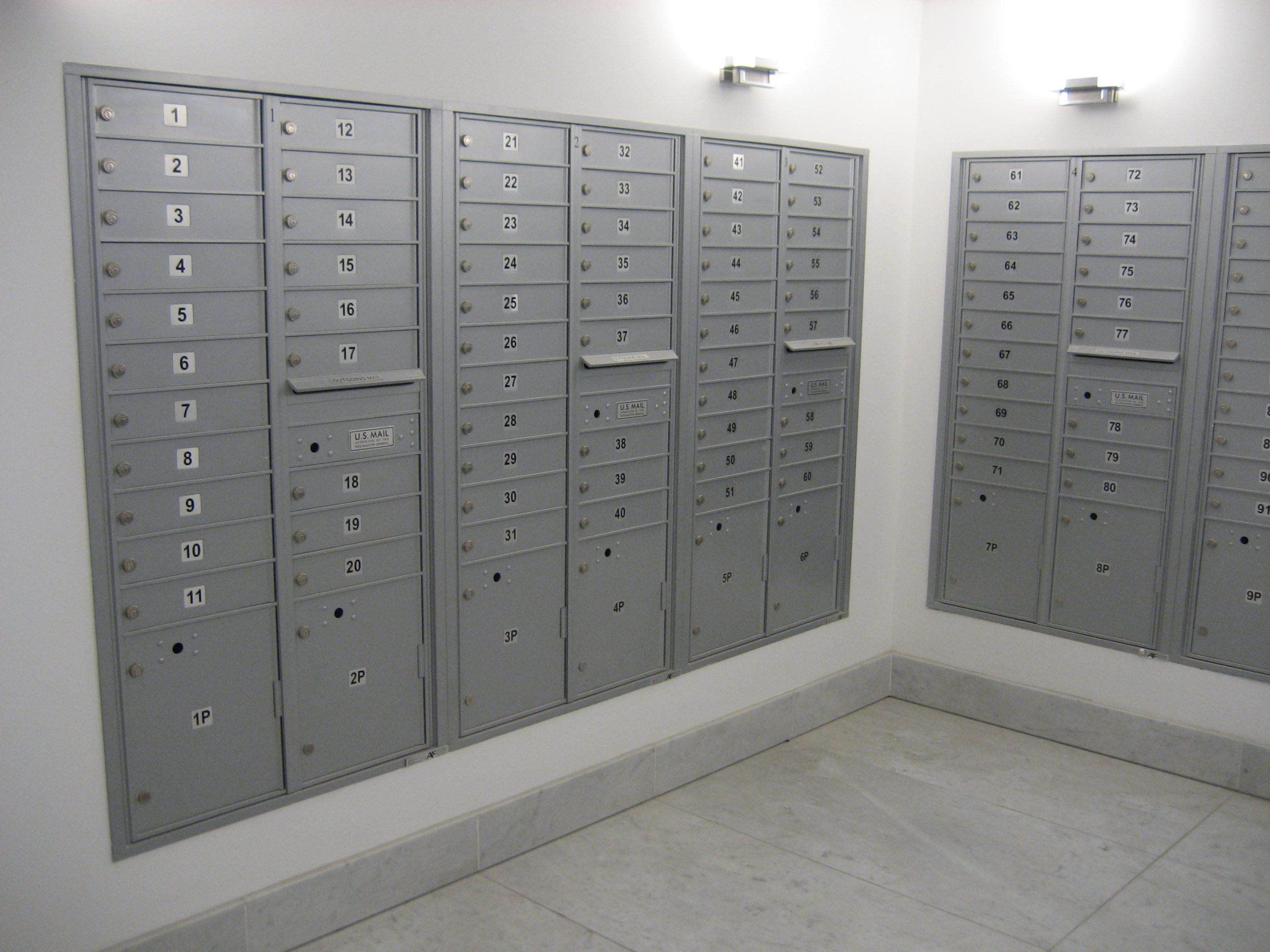 Recessed Mailboxes