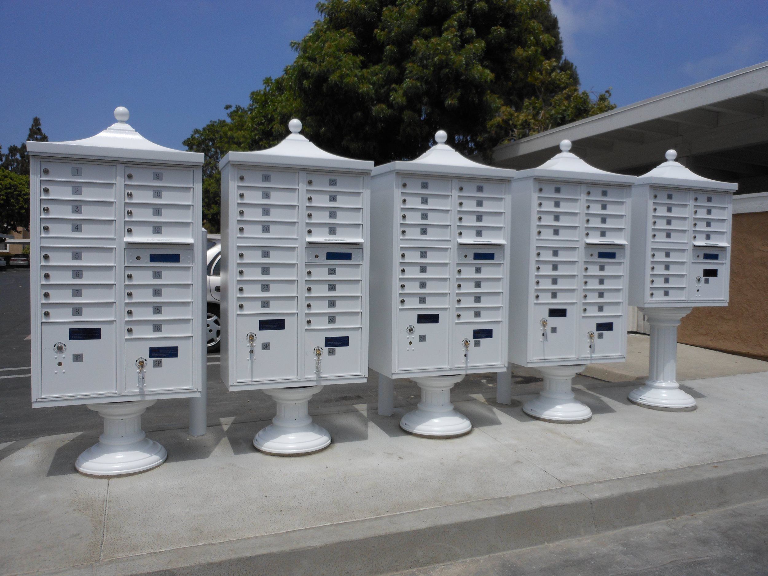 Decorative Cluster Box Units