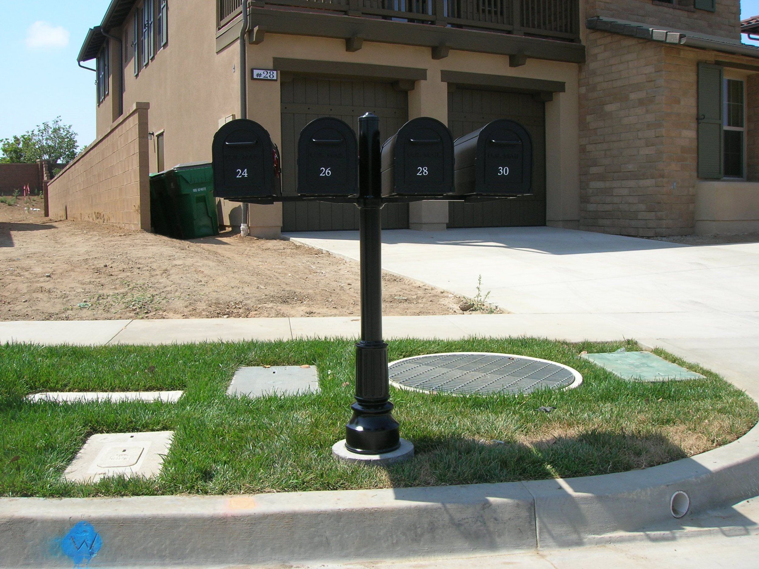 Curbside Boxes Hillcrest Construction Company