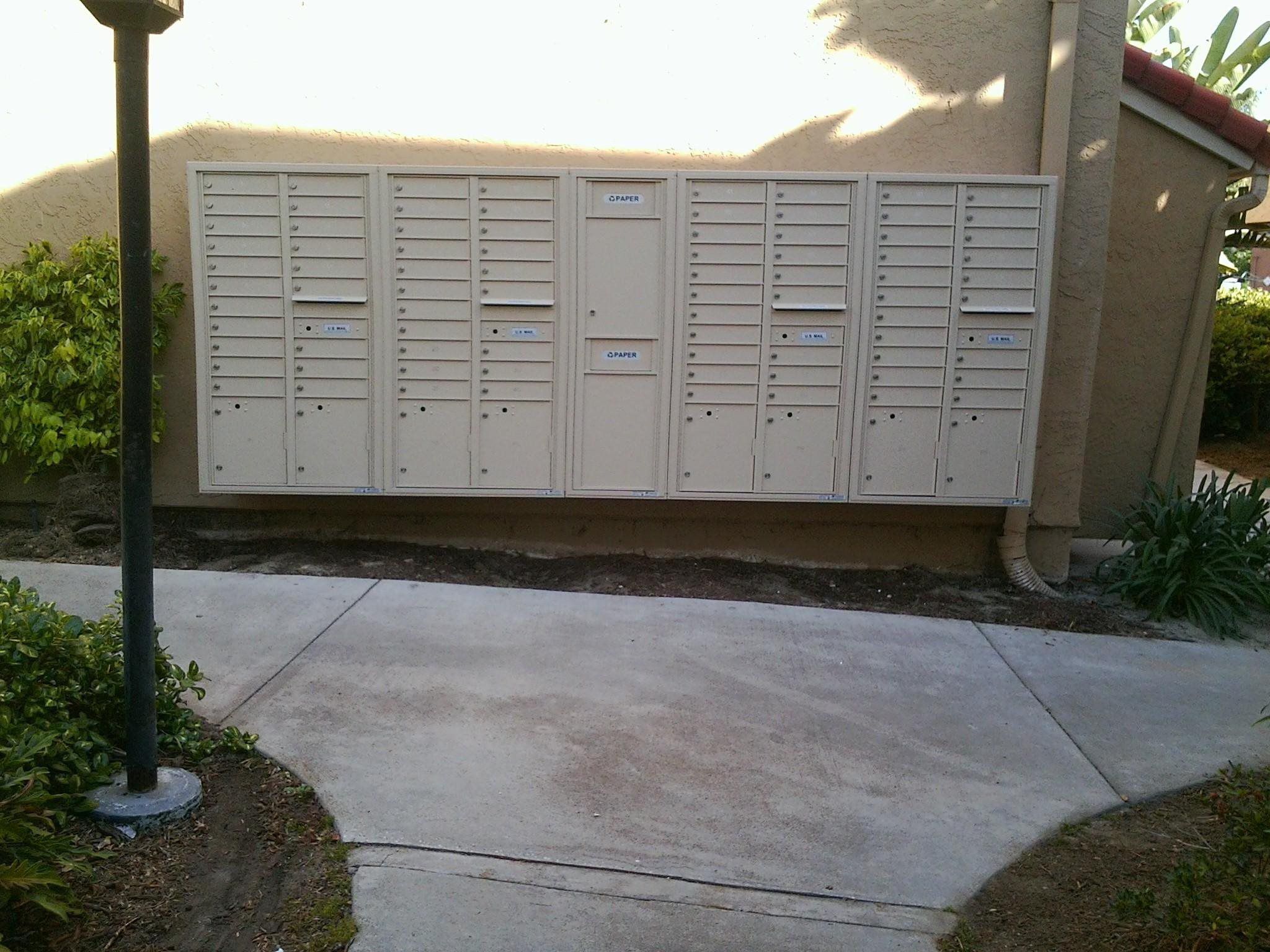 Recessed Mailboxes Hillcrest Construction Company