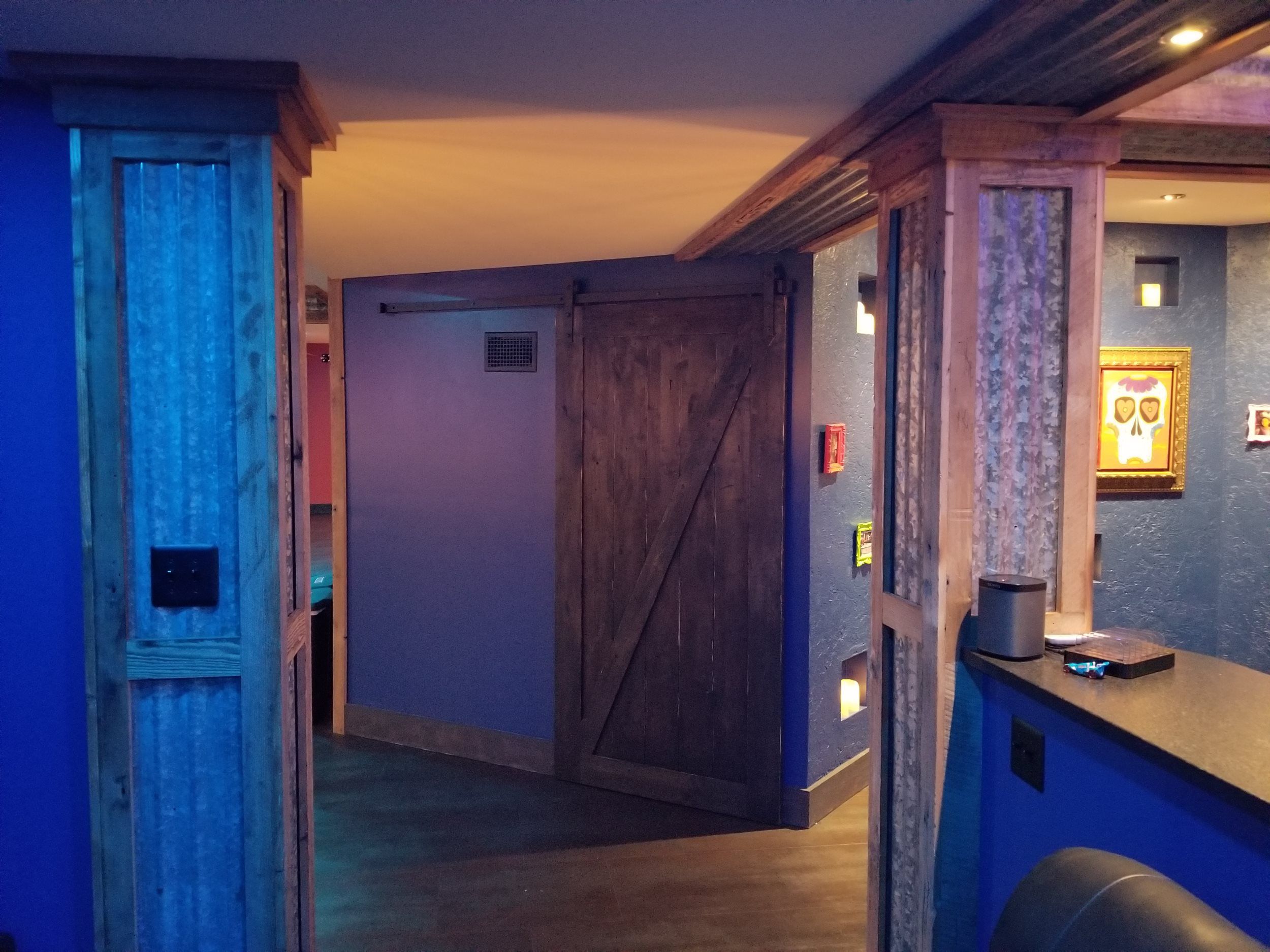 custom doors finished basement