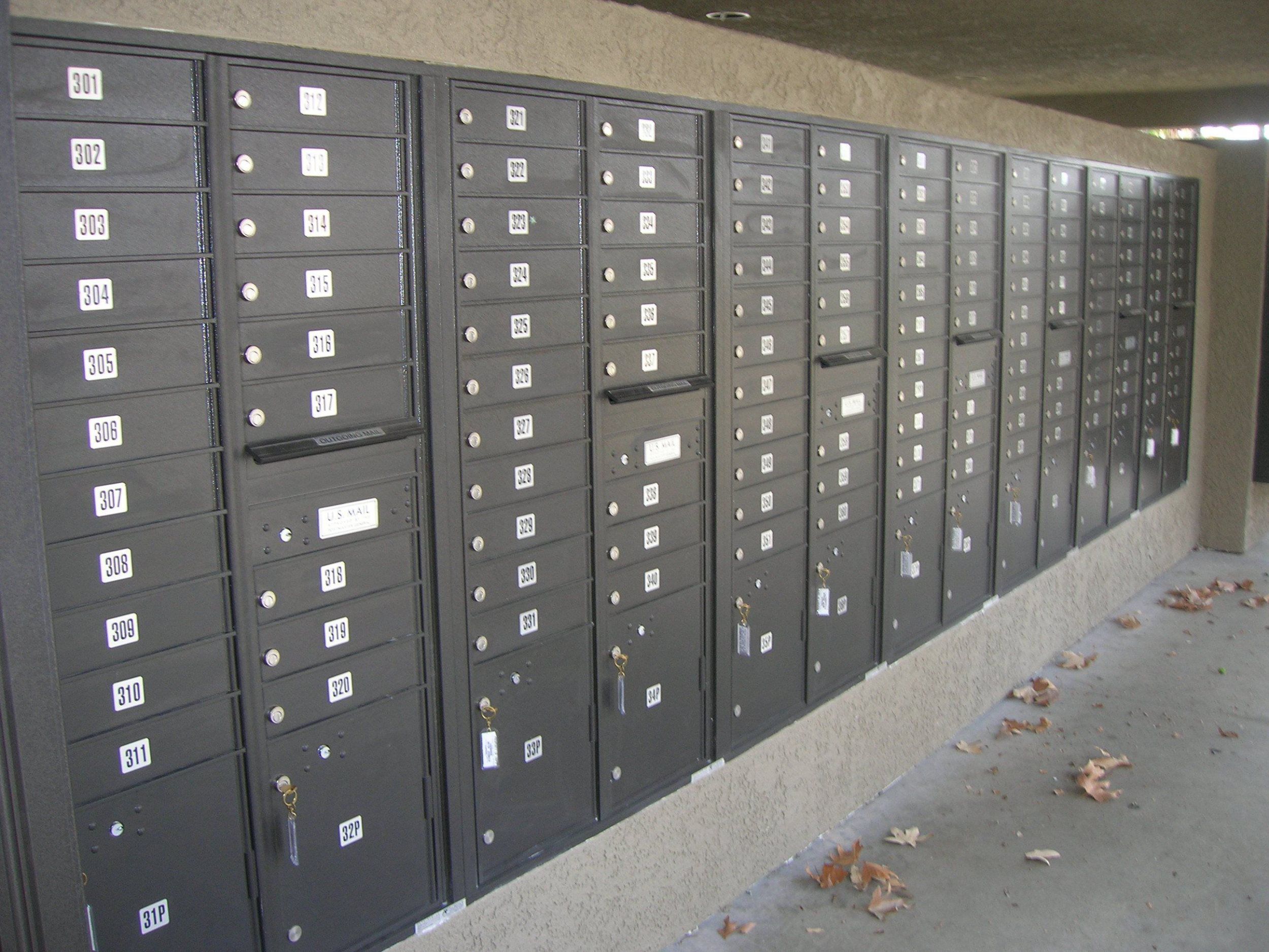 Recessed Mailboxes