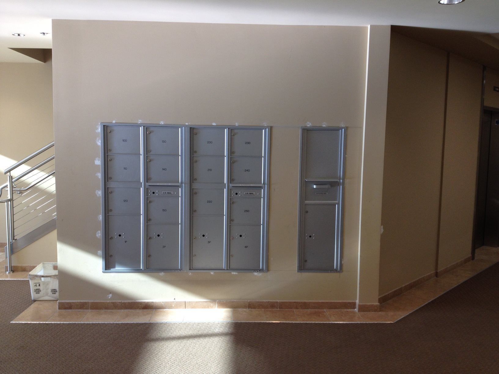Recessed Mailboxes