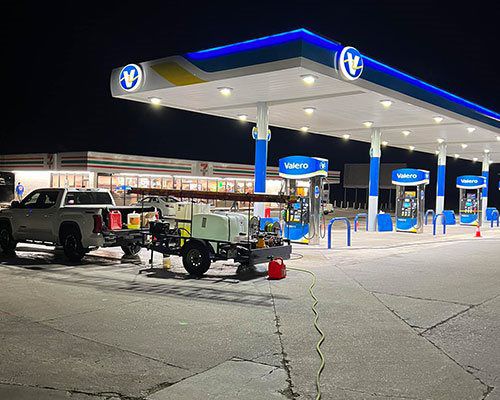 Parking Lot Cleaning