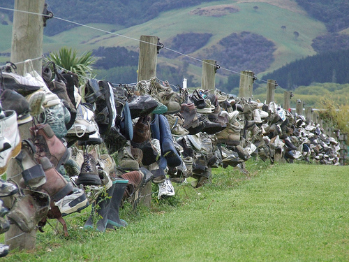 set of shoes