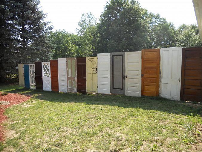 set of doors