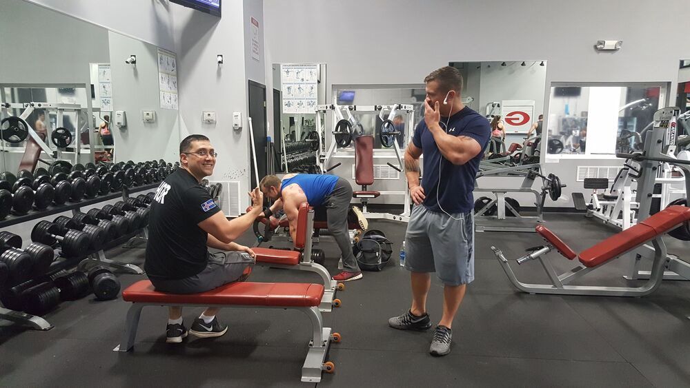The Boys Lifting
