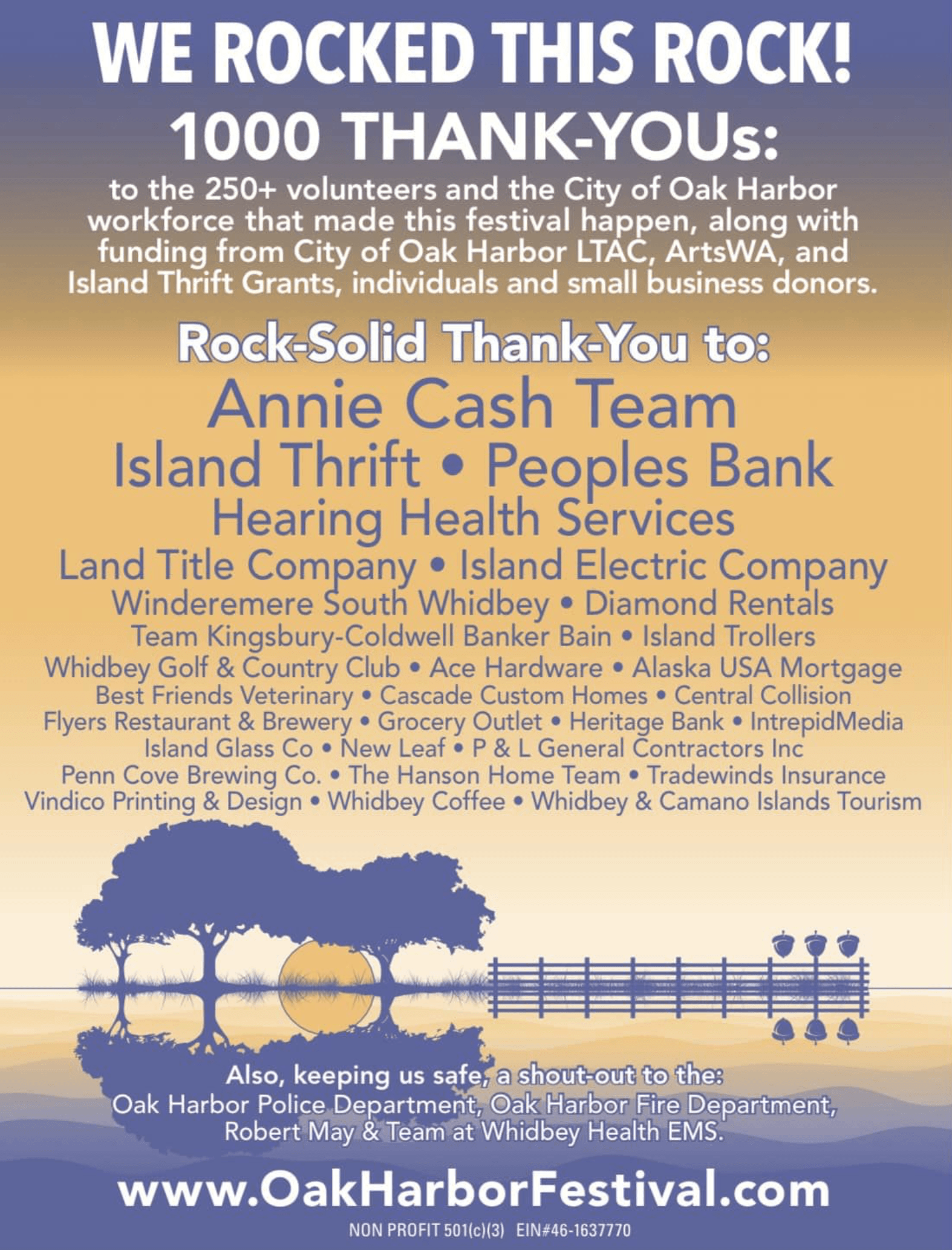 2022 Oak Harbor Music Festival Oak Harbor Music Festival