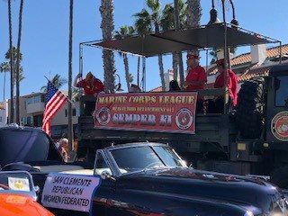4th Marines Welcome home Parade