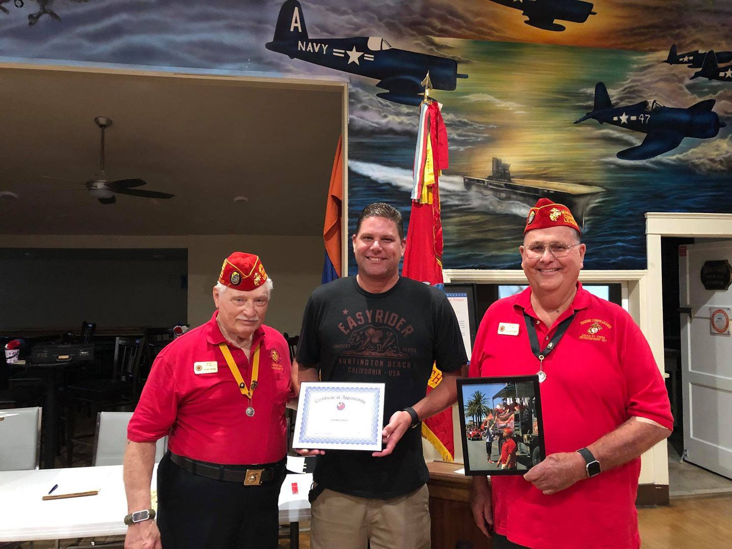 2018 MCAS Detachment 017 Inductions