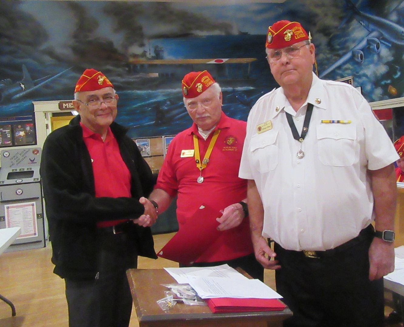 2018 MCAS Detachment 017 Inductions