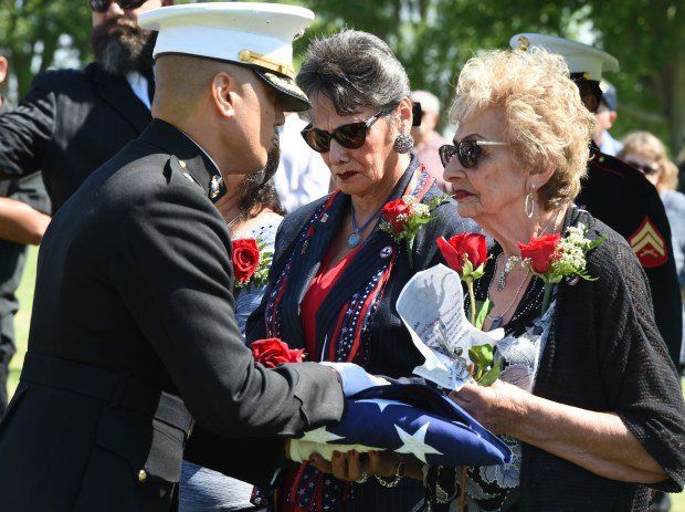 women receive flowers 