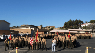 4th Marines Welcome home Parade
