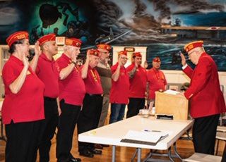 Officer Induction Ceremony 