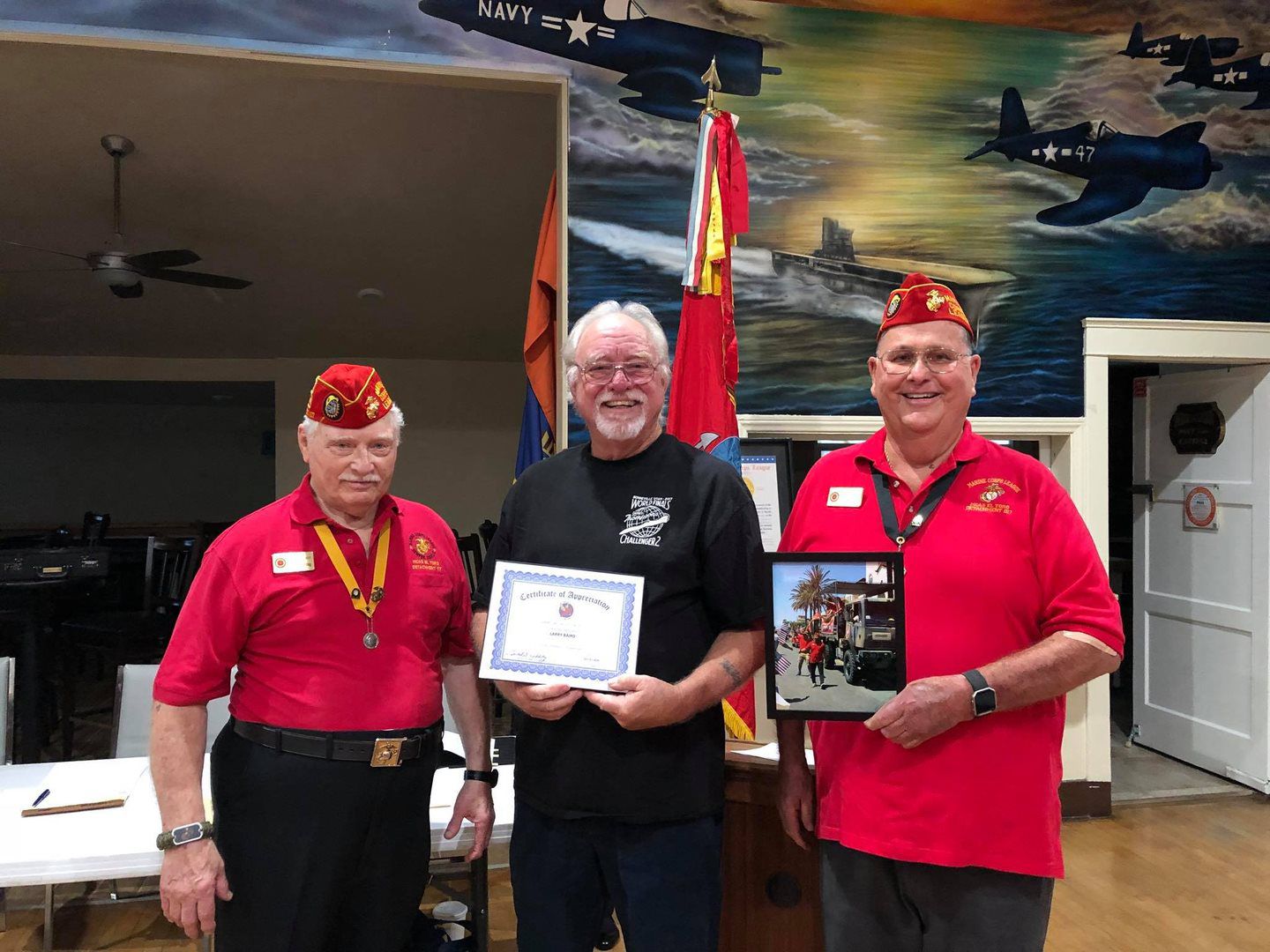 2018 MCAS Detachment 017 Inductions