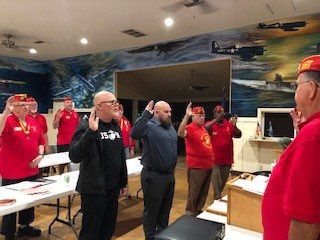 2018 MCAS Detachment 017 Inductions