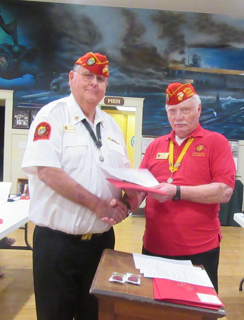 2018 MCAS Detachment 017 Inductions