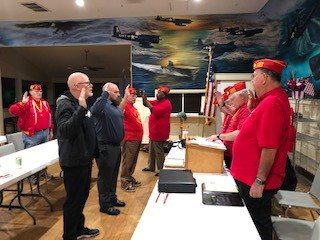 2018 MCAS Detachment 017 Inductions