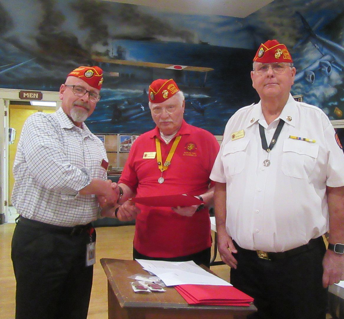 2018 MCAS Detachment 017 Inductions