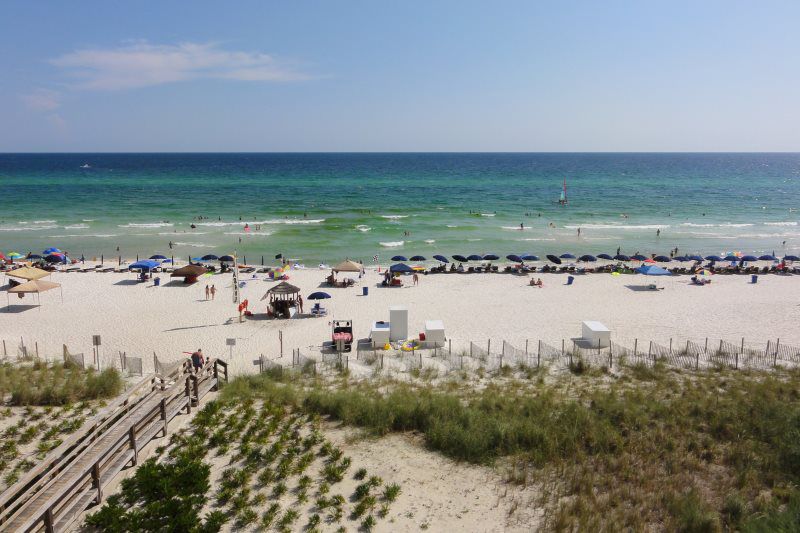 beach in Panama City  FL