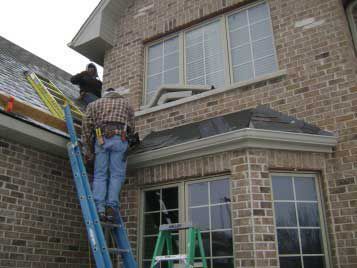 Front bay tear off and flashing