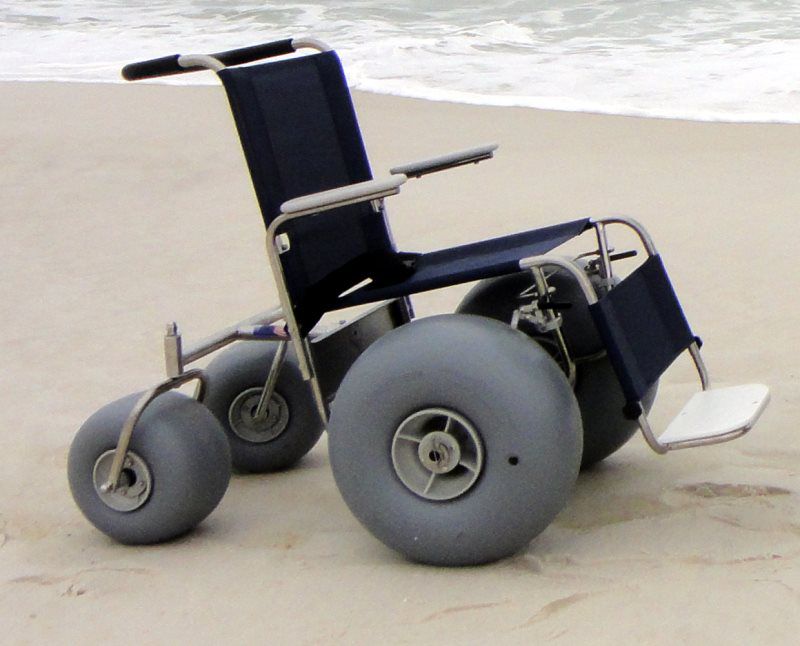 DEBUG BEACH Wheelchair