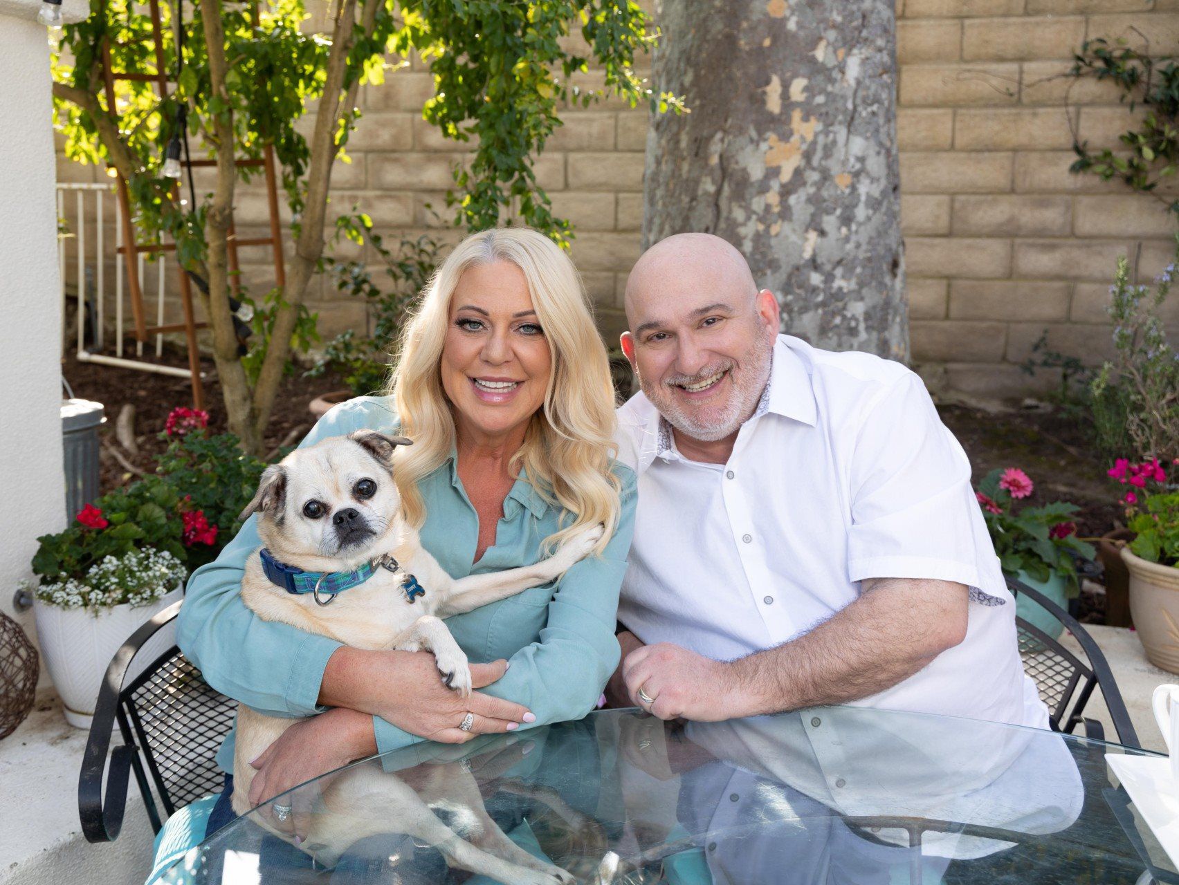 The Kasenos with dog