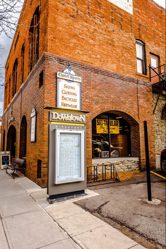 skiing, clothing, bicycles, and footwear