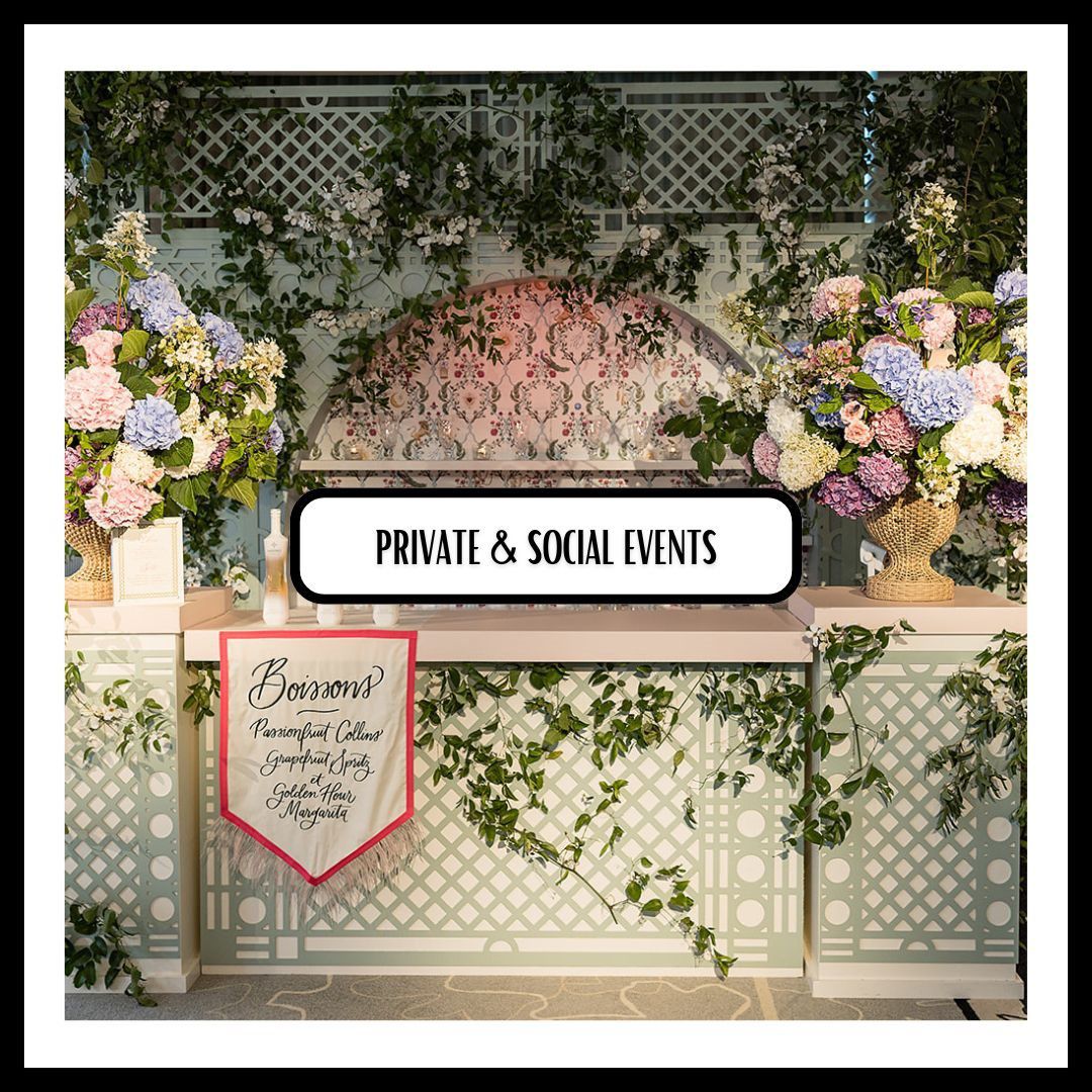 private and social events