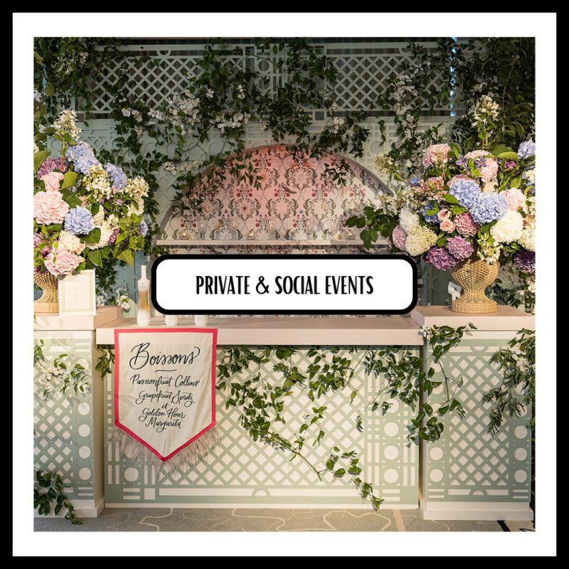 private and social events