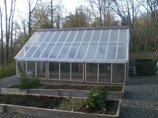 solar panel greenhouse