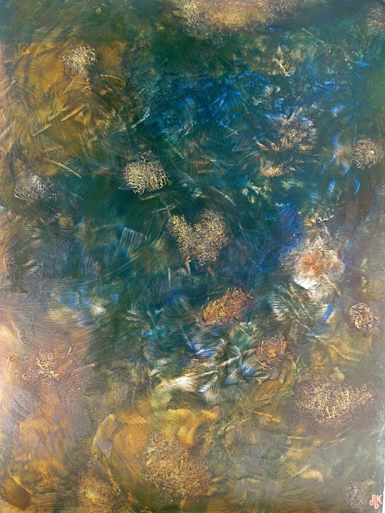 Garden Variety Headache (36" x 48") image