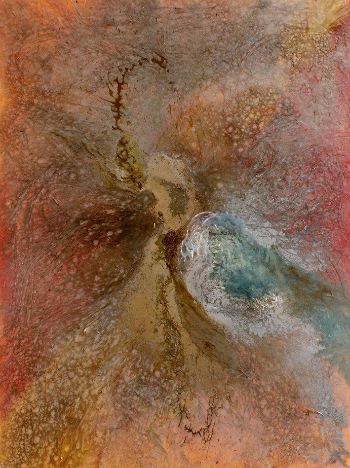 My Brush With The Lord (36" x 48") image