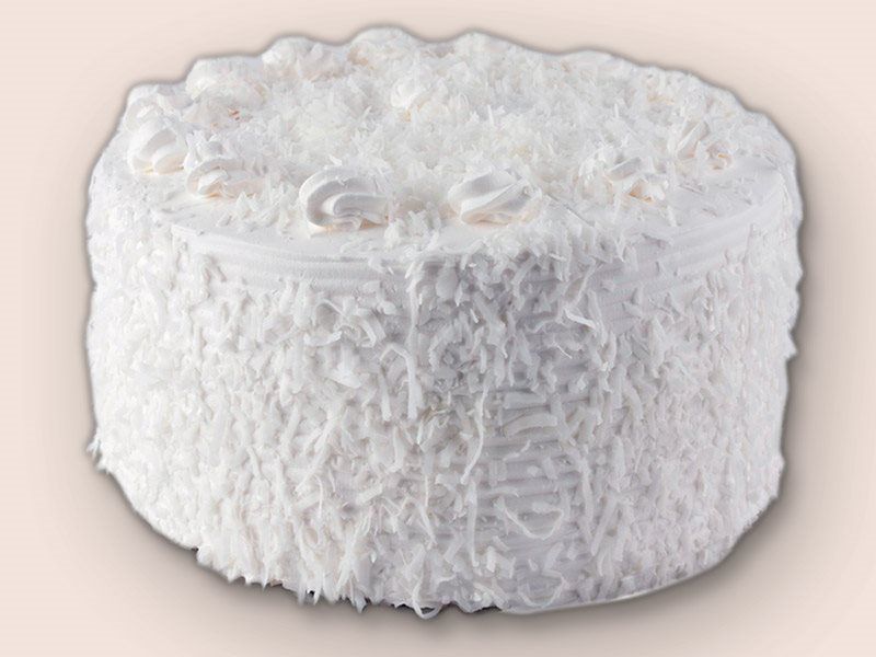 Coconut Custard Cake 8"