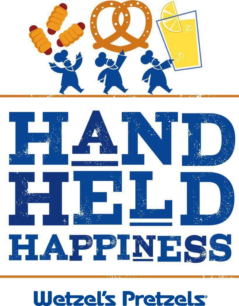 Wetzel's Pretzels Hand Held Happiness Wetzel's Pretzels