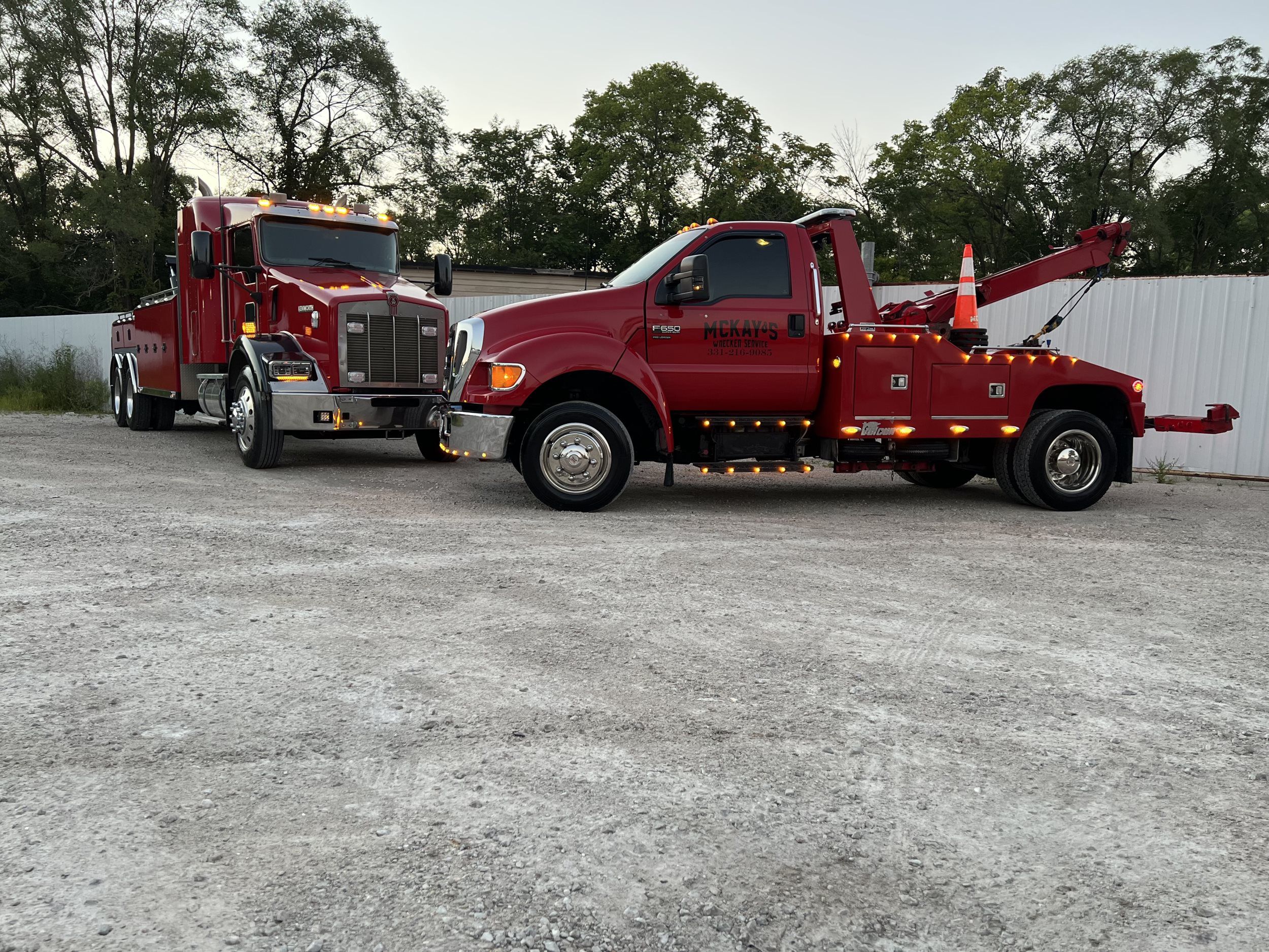 Central Illinois's preferred towing company McKay's Wrecker & Towing