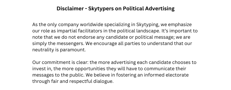 Disclaimer