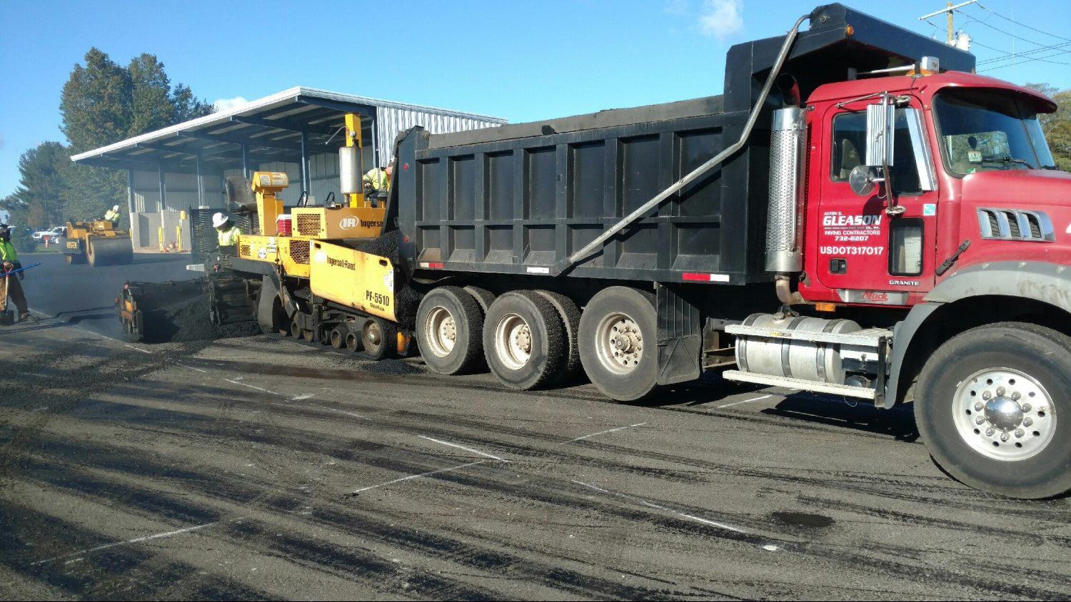 gleason paving project