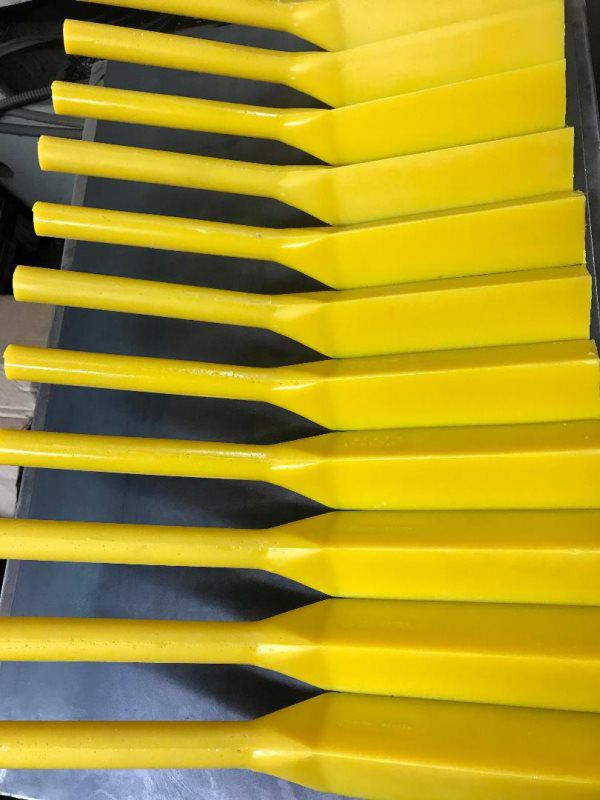 Polyurethane wheel chock