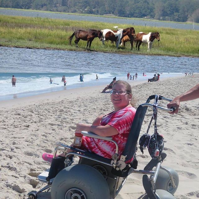 DEBUG BEACH Wheelchair