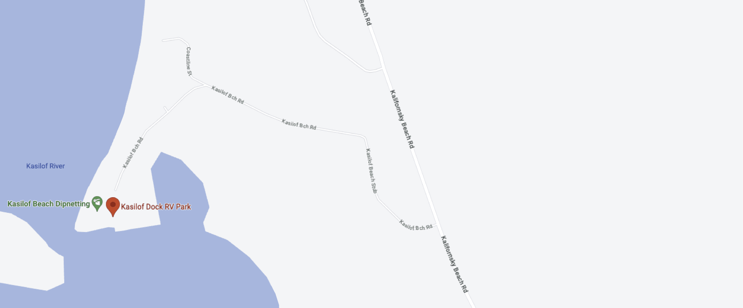 Kasilof Dock Map