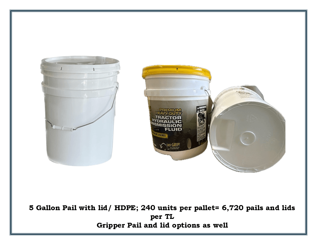 5 Gallon Pail with lid