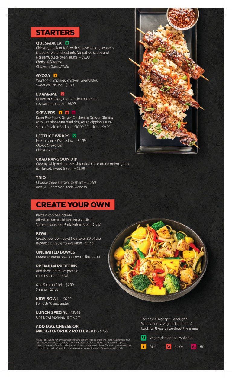 Wabash Menu Flat Top Grill